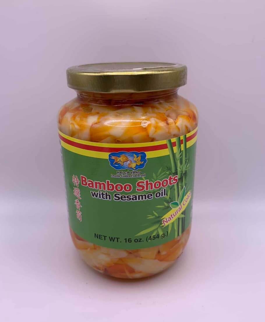 Bamboo Shoots With Sesame Oil Myanmar Asian Market